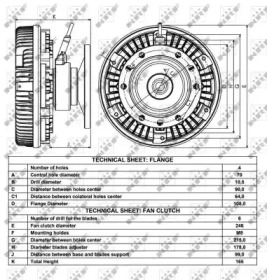 WILMINK GROUP wg1720739 -  Сцепление, вентилятор радиатора